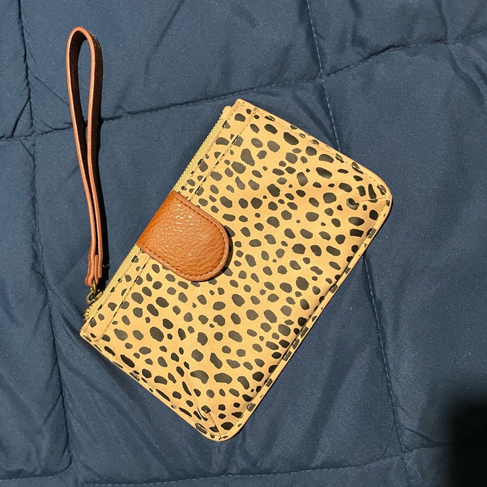Leopard Clutch Purse